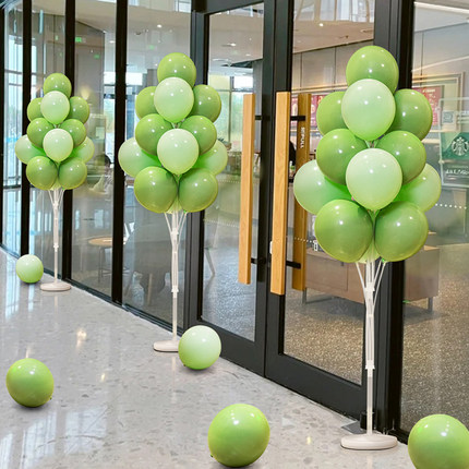 开业气球装饰公司周年店庆活动场景氛围布置商场新店开张立柱路引