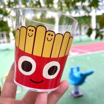 日本skater 汉堡系列burgerconx儿童餐具水杯漱口杯 便当盒口罩盒