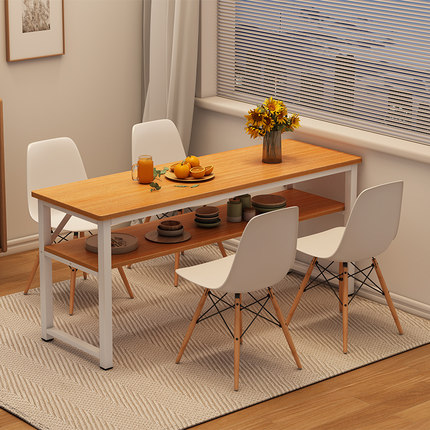 餐桌出租房用小户型家用现代简约饭桌吃饭桌子商用餐饮餐桌椅组合
