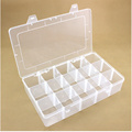 24格 6格 透明塑料花嘴盒 裱花嘴收纳盒 小物件模具收纳盒