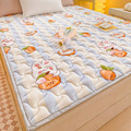 加厚牛奶绒床垫软垫冬季保暖学生单人垫被珊瑚绒家用床褥防滑垫子