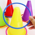 套圈环玩具儿童感统训练器材塑料亲子互动户外幼儿园游戏道具活动