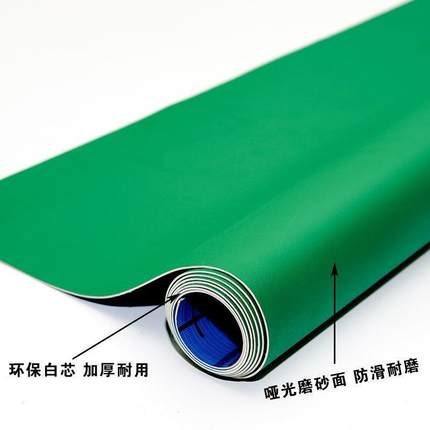纯色PVC地板革加厚耐磨防水防火塑胶地板 家用商用工厂车间地胶