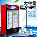冰柜商用冷饮保鲜柜双门水果柜饮料展示柜节能立式冷藏柜蔬菜静音