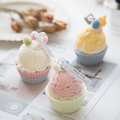 蔓玥  生日造型冰淇淋雪糕蛋糕淋面甜品 diy香薰蜡烛装饰硅胶模具