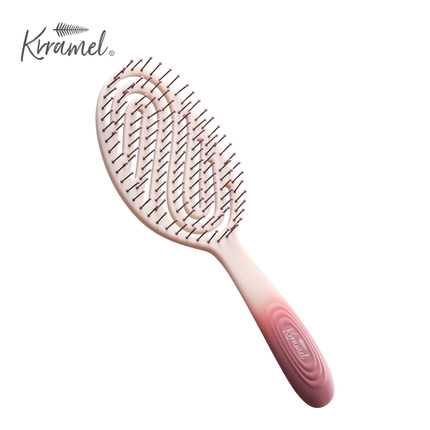 KRRAMEL520礼物镂空梳子蓬松梳女士专用气垫梳发按摩梳排骨梳子