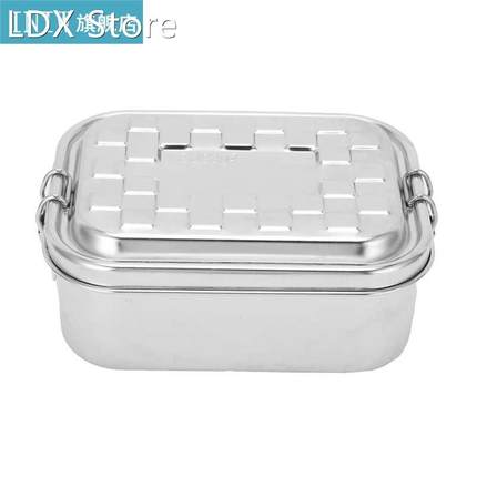 Lunch Box 304 Stainless Steel Bento Box with Warm Soapy Wate