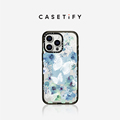 CASETiFY 蓝蝴蝶花园 适用于iPhone15/14 Pro/Max手机壳