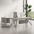 匀发老板办公桌 简约现代桌椅组合设计师经理主管轻奢1.6米女创意