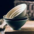 日式喇叭饭碗陶瓷碗5寸汤面碗 创意家用饭店米饭碗吃饭碗餐具套装