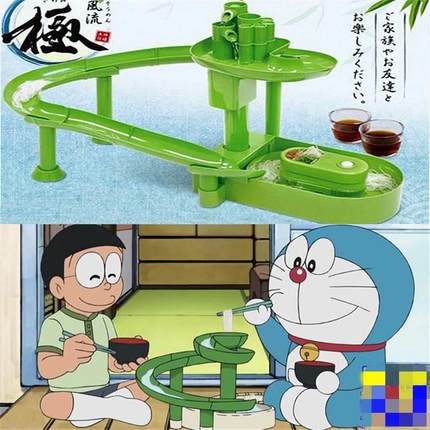 儿童 日本流水素面机 竹筒 小型 流水面线机 家用 冷面 凉面机