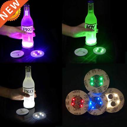 2pcs LED Bottle Light er Party MinI Bar Club Wine Glass Vase