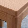 红橡木凳子家用实木方凳化妆凳椅子可叠放木头简约高板凳餐桌坐凳