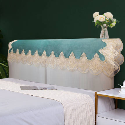 朵忆姿床头盖巾套盖布北欧美式布艺防尘罩沙发靠背巾床头搭布盖布