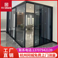 杭州极窄边框铝镁合金推拉门客厅厨房阳台隔断卫生间玻璃移门定制