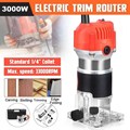 850W 33000rpm Woodworking Electric Trimmer Wood Milling Engr