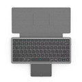 隐藏式触摸板便携式新品上市 无线蓝牙键盘平板手机电脑带PU皮革