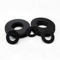 PVC黑色螺丝垫片塑料圆型绝缘螺钉遮光垫保护薄垫圈硬介子平垫圈