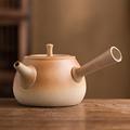 家用紫砂陶明火茶壶煤气电陶炉烧水煮茶器提梁长柄泡茶大容量陶壶