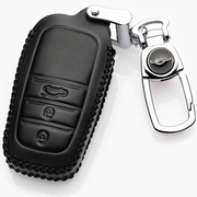 丰田卡罗拉钥匙套2018款19款专用的1.2T双擎车18钥匙包套19扣真皮