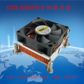 金钱豹CPU散热器 2U全铜服务器cpu风扇1150 1155 1366 2011针四线