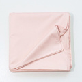 新疆长绒棉纯棉床单单件100全棉贡缎纯色粉色被单枕套三件套裸睡