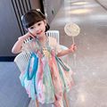 巴­拉巴­拉韩系女童汉服夏装连衣裙2023新款洋气儿童唐装女孩童装