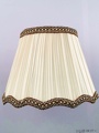 订制复古台灯灯罩配件白色折布艺 床头灯落地灯壁灯大螺口外壳罩