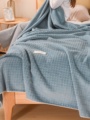 夏季毛巾被薄款毛毯空调毯子床上用办公室午睡休毯小沙发盖毯夏天