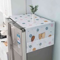 家用小清新卡通洗衣机冰箱防尘罩防水盖巾冰箱罩防尘盖布保护套