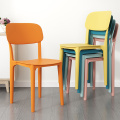塑料餐椅加厚家用可叠放凳子北欧休闲靠背椅子约餐厅餐桌椅