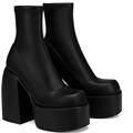 2023 Autumn Winter Round Toe Ladies Matin Boots Jeans Platfo