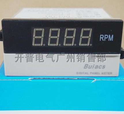 健力BUIACS 变频器专用数显转速表 DP3-FR1 10V/1500RPM
