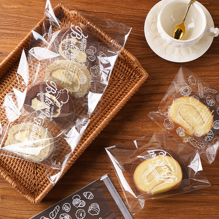 蛋糕卷专用包装袋自封袋塑料透明分隔围边慕斯甜品空瑞士卷盒子
