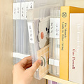 4文件收纳盒透明双卡扣塑料档案盒防水防尘户口本毕业证件资料盒