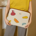 七谷|笔记本电脑包14寸女生手提印花内胆包通勤笔记本保护套设计