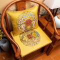 新中式家具实木椅子红木沙发坐垫太师椅垫圈椅座垫餐椅垫防滑定做