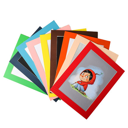 简易画框a3a4k纸裱框素描卡纸8开装裱儿童画框相框外框作品展示框