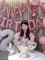 女友闺蜜粉色18生日装饰布置气球纪念日酒店惊喜浪漫场景拍照道具
