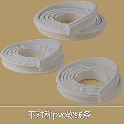 欧式PVC软线条自粘pu石膏线装饰背景墙包边压角弧形收边条可弯曲