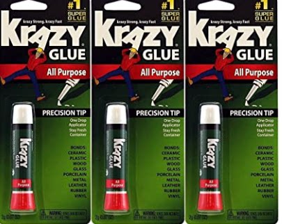 国内现货美国Krazy Glue多用途强力胶水瓷器木材玻璃皮革塑料金属