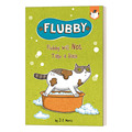 Flubby Will Not Take a Bath 大懒猫费洛比3 兰登桥梁小读本 英文原版儿童绘本 进口幽默全彩插画桥梁书籍