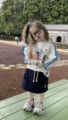 TT韩国童装 春秋款儿童卫衣 韩版女童卡通印花百搭长袖上衣