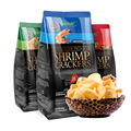 Papatonk Shrimp Crackers 印尼啪啪通虾片膨化食品零食袋装40g*3