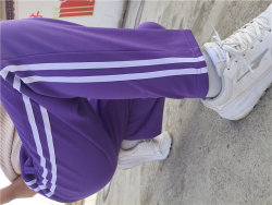 紫色校服裤子运动初高中小学生裤男女生