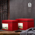 高档散茶包装盒空礼盒定制普洱老白茶单枞大红袍一斤装生普茶叶盒