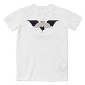 超级英雄蝙蝠侠的徽章时尚印花短袖T恤