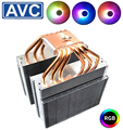 AVC大霜塔6铜管CPU散热器 AM412代1700针 i7 i9 12CMcpu风扇 X99