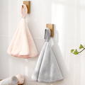 日式可挂式擦手巾卫生间洗手间家用吸水速干加厚擦手帕厨房抹手布