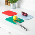 IKEA/宜家正品切菜板防霉塑料宝宝辅食案板粘板水果砧板辅食3件板